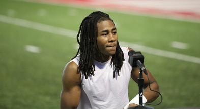 Jermaine Mathews by Matt Parker -- Lettermen Row --