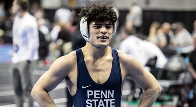 Penn State wrestler Beau Bartlett. (Credit: Nick Tre. Smith-USA TODAY Sports