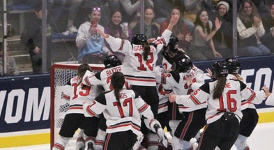 Ohio State women's hockey by Mark Stewart / Milwaukee Journal Sentinel / USA TODAY NETWORK