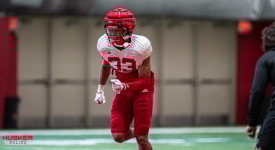 Javin Wright spring practice