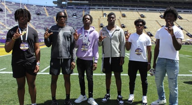 LSU hosted a number of 5-stars for the 2024 Spring Game (Photo: Shea Dixon/On3)