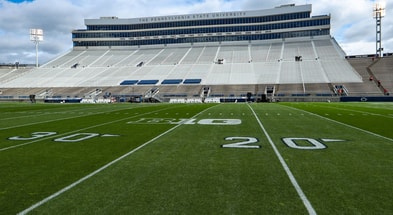 Penn State football's Beaver Stadium during the 2024 Blue-White game. (Matthew O'Haren-USA TODAY Sports)