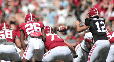 Alabama offense at 2023 A-Day Game