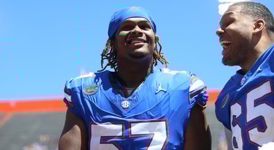 Florida Gators offensive tackle Devon Manuel (UAA Communications / Ashley Ray)