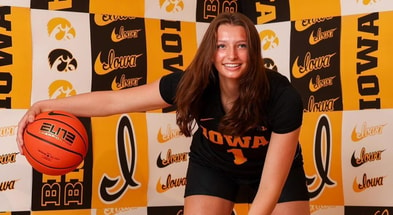 Teagan Mallegni discusses her upcoming arrival in Iowa City.