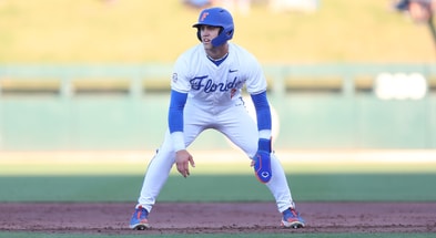 Florida Gators outfielder Ty Evans (Photo courtesy UAA Communications)
