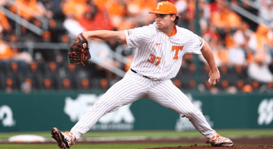 Tennessee pitcher Dylan Loy. Credit: UT Athletics