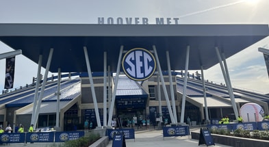 sec baseball tournament at the hoover met