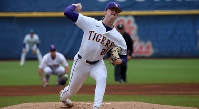Thatcher Hurd will take the mound for LSU on Thursday (Photo: USA Today)