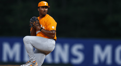 Tennessee pitcher Marcus Phillips. Credit: UT Athletics (Kate Luffman)