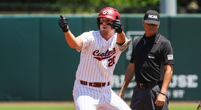 South Carolina baseball's Ethan Petry (Credit: Katie Dugan/GamecockCentral)