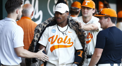 Tennessee outfielder Kavares Tears. Credit: UT Athletics