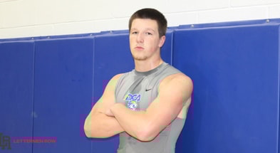 Carson Sneed by Mick Walker -- Lettermen Row --