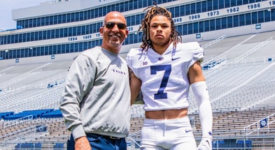 Coming out of back-to-back recruiting visit weekends for four-star receiver Corey Simms, he's set a group of finalists and a decision date.  https://www.on3.com/teams/penn-state-nittany-lions/news/penn-state-football-lands-as-finalist-for-four-star-receiver/