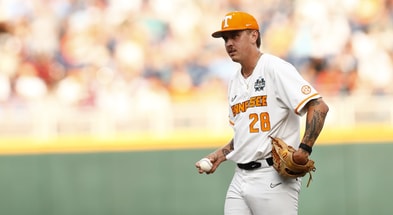 Tennessee right-handed pitcher Aaron Combs. Credit: UT Athletics