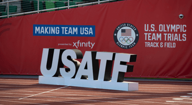 USA track and field logo