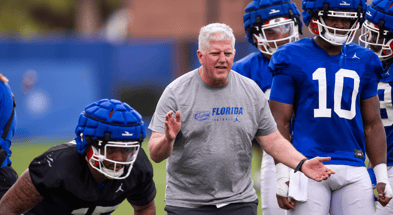 Florida s Ron Roberts will serve as executive head coach, co-defensive coordinator and linebackers coach. Roberts was coaching drills Saturday. The Florida Gators held their second Spring football practice at Sanders Practice Fields in Gainesville, FL on Saturday, March 9, 2024. [Doug Engle/Gainesville Sun]