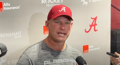 Alabama coach Kalen DeBoer