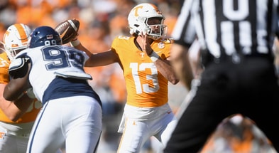 Gaston Moore, Tennessee Football | Caitie McMekin/News Sentinel / USA TODAY NETWORK