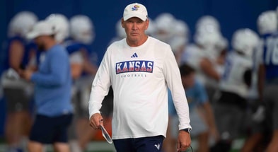 kansas-head-coach-lance-leipold-pleased-with-team-health-jayhawks-fall-camp-2024