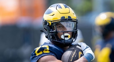 Michigan Wolverines football running back Jordan Marshall was Mr. Football in Ohio in 2023. (Photo courtesy Jordan Marshall / Instagram)