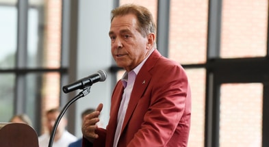 Former Alabama coach Nick Saban