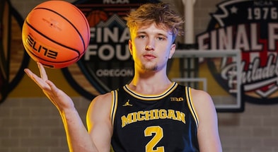 Four-star SF Winters Grady has signed with Michigan (photo credit - MIchigan basketball)