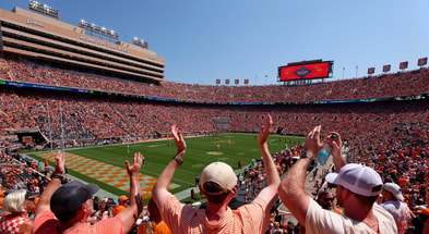 Neyland Stadium, Tennessee Football | Photo via Tennessee Athletics