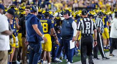 Michigan Wolverines football defensive coordinator Wink Martindale spent 20 years in the NFL. (Photo by Kimberly P. Mitchell / USA TODAY NETWORK)