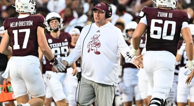 mike-elko-explains-texas-a&m-brought-back-power-team-took-field-week-one-notre-dame