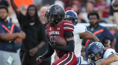 south carolina gamecocks wide receiver jared brown