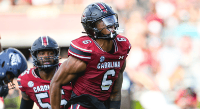 South Carolina football freshman EDGE Dylan Stewart (Photo: Katie Dugan/GamecockCentral)