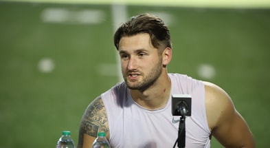 Gabe Powers by Matt Parker -- Lettermen Row --