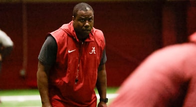 Alabama WR coach JaMarcus Shephard