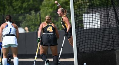 Iowa Field Hockey grinds out a 1-0 win over Delaware