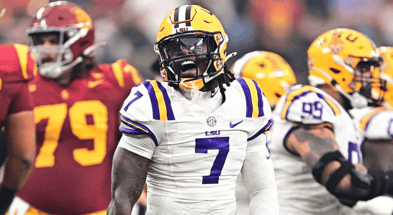 Brian Kelly opened up on the ACL injury to LSU LB Harold Perkins
