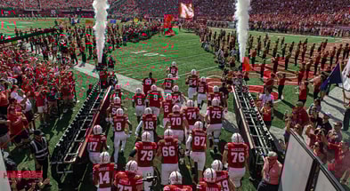 Nebraska Tunnel Walk Memorial Stadium