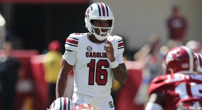South Carolina quarterback LaNorris Sellers (Photo Credit: CJ Driggers/GamecockCentral)