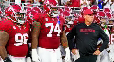 Alabama takes the field vs. Georgia