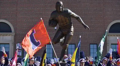 NCAA Football: Michigan at Illinois