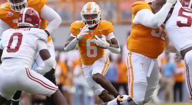 Dylan Sampson, Tennessee Football | Alan Poizner-Imagn Images
