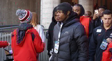 Elijah Kimble by Mick Walker -- Lettermen Row --
