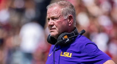 LSU head coach Brian Kelly spoke out on the state of the program following the loss to Alabama (Photo: Scott Kinser | Imagn Images)