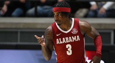 Alabama guard Latrell Wrightsell