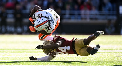 NCAA Football: Miami at Boston College