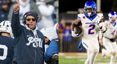 Penn State HC James Franklin and Boise State RB Ashton Jeanty