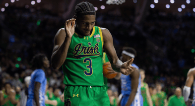 Notre Dame guard Markus Burton