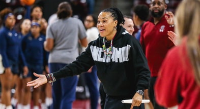 Dawn Staley (Photo by Katie Dugan/GamecockCentral)