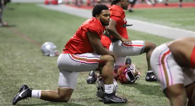 CJ Donaldson by Mick Walker -- Lettermen Row --