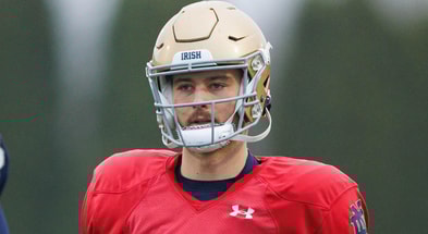 Notre Dame QB CJ Carr